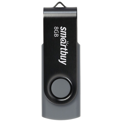 Память Smart Buy "Twist"  8GB, USB 2.0 Flash Drive, черный, 350469
