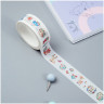Клейкая лента декоративная MESHU "Cute toys", 1,5см*3м, 327382