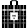 Пакет с петлевой ручкой Артпласт "Scotch fashion", 40*40+5см, 100мкм, 25 штук, 275360