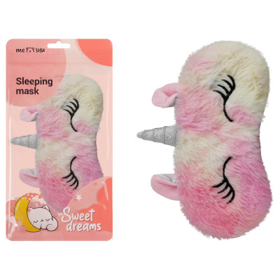 Маска для сна MESHU "Sleeping unicorn", пакет zip-lock, европодвес, 368934
