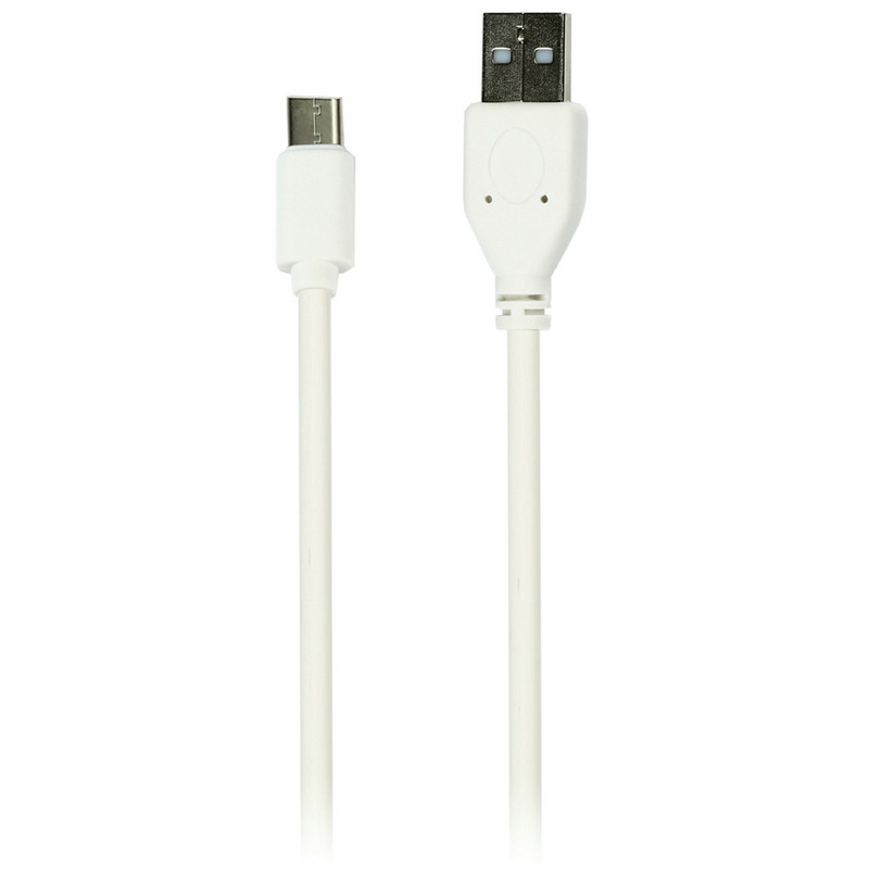 Кабель Smartbuy iK-3112, USB - Type-C, 2A output, 1м, белый, 337155