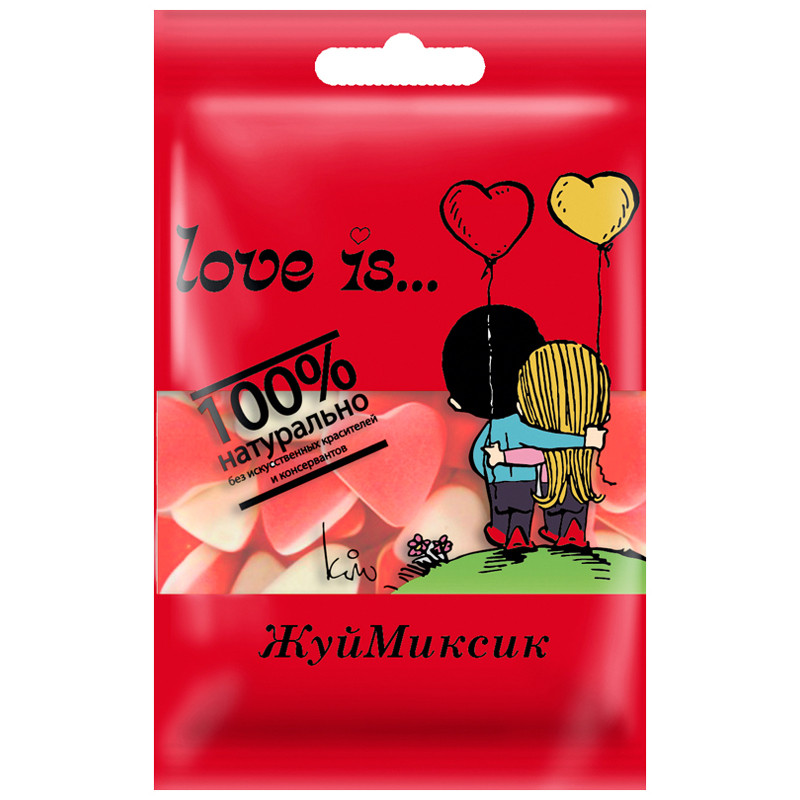 Жевательный мармелад Love is…, вишня-лимон, 20г, 344242 Жевательный мармелад Love is…, вишня-лимон, 20г, 344242