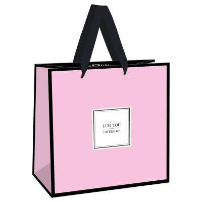 Пакет подарочный 20*20*10см MESHU "Boutique", матовая ламинация, 382377