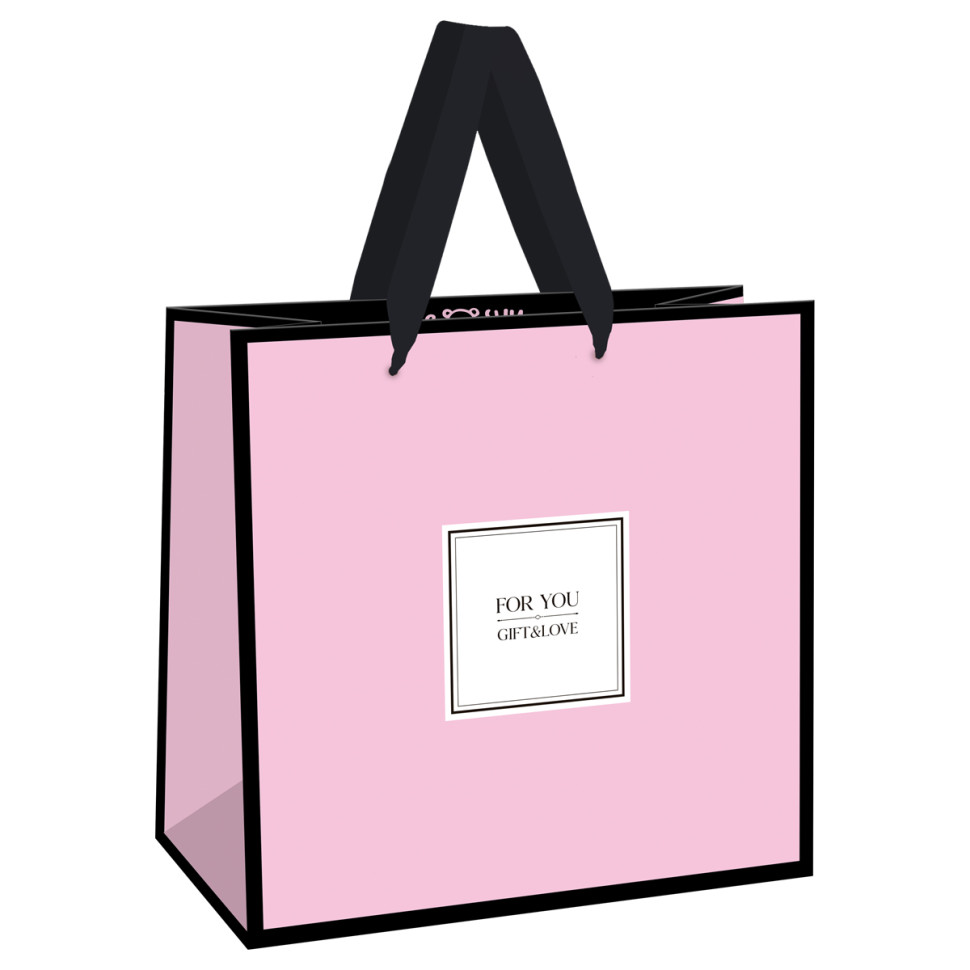 Пакет подарочный 20*20*10см MESHU "Boutique", матовая ламинация, 382377