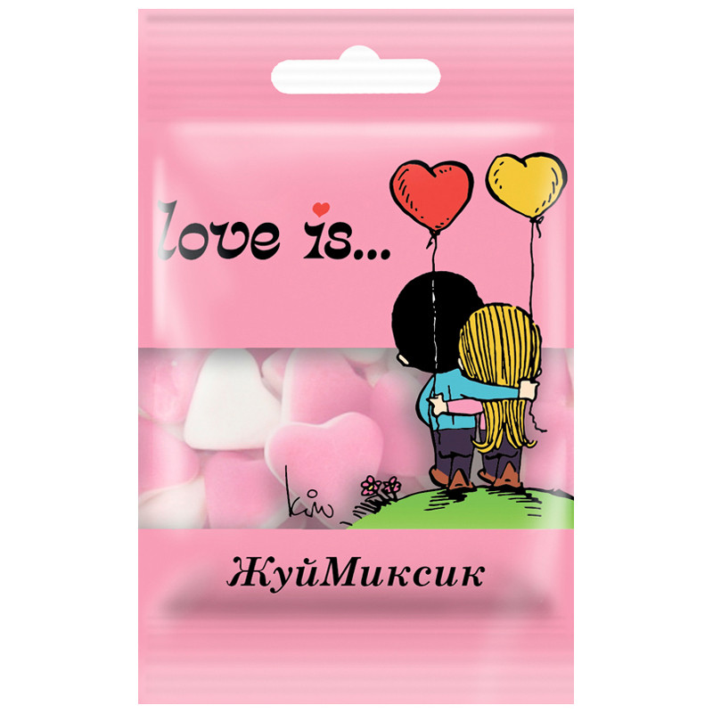 Жевательный мармелад  Love is…, холодок-малина, 20г, 344245