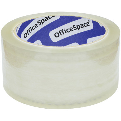 Клейкая лента упаковочная OfficeSpace, 48мм*66м, 45мкм, 254425
