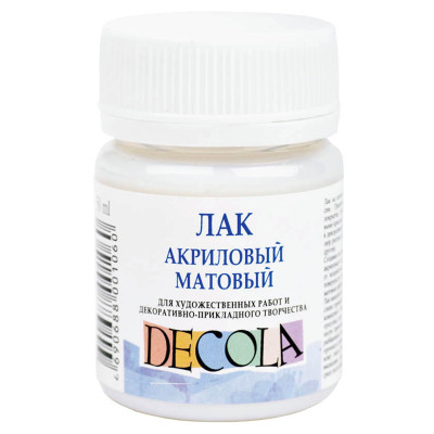 Лак акриловый матовый Decola, 50мл, 390662