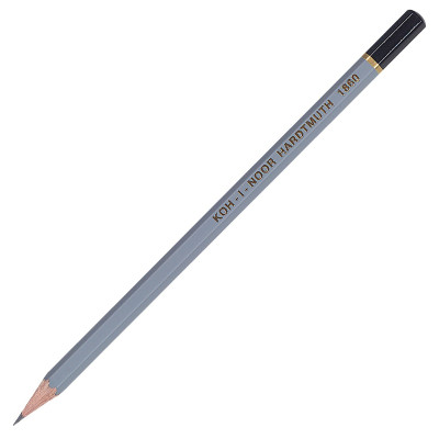 Карандаш ч/г Koh-I-Noor "1860" 4B, заточен., 12 штук, 132010
