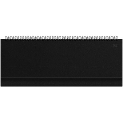 Планинг недатированный, 56л., 330*130мм, балакрон, BG "Ariane. Black", 370453