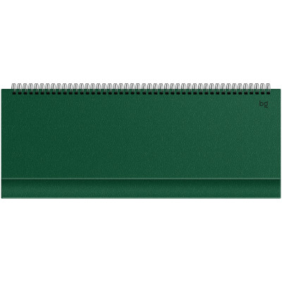 Планинг недатированный, 56л., 330*130мм, балакрон, BG "Ariane. Dark green", 370455