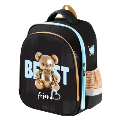 Ранец F?rst School Light "Best friend" 35*29*12см, 2 отделения, 2 кармана, анатомическая спинка, 388133