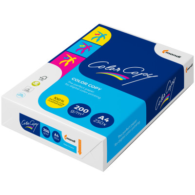 Бумага Color copy А4, 200г/м2, 250л., 161%, 087320