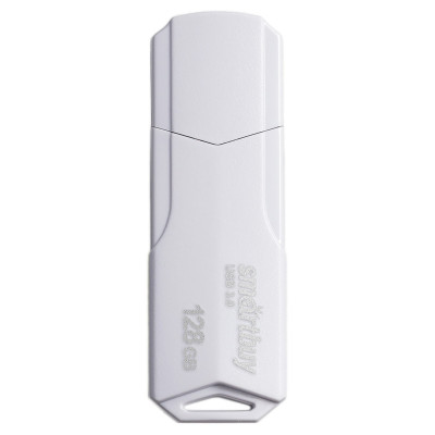 Память Smart Buy "Clue"  128GB, USB 3.0 Flash Drive, белый, 376304