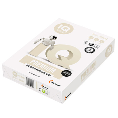 Бумага IQ "Premium" А4, 160г/м2, 250л., 172%, 290706