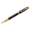 Ручка-роллер Parker "IM Premium Black/Gold GT" черная, 0,8мм, подарочная упаковка, 246630