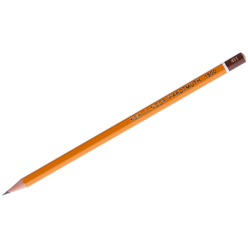Карандаш ч/г Koh-I-Noor "1500" 4Н, заточен., 063225