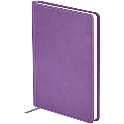 Ежедневник недатированный, А5, 136л., твердый переплет, кожзам, BG "Winner. Light purple", фиолетовый, 369555