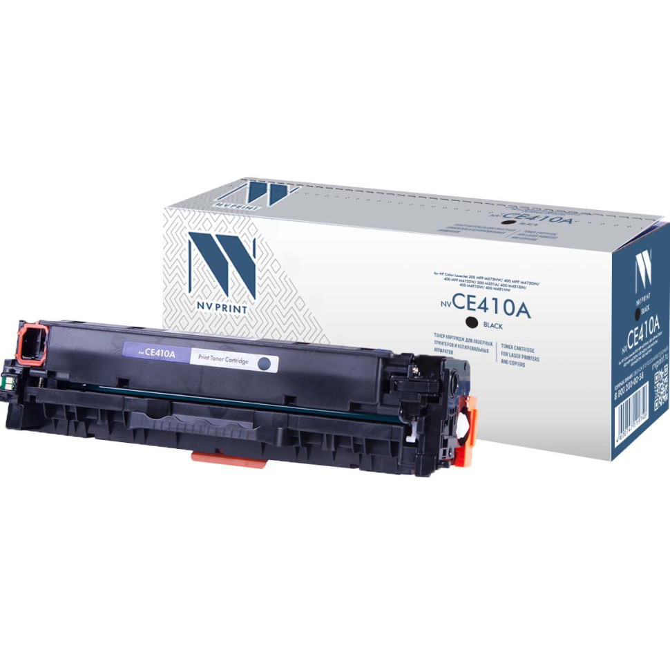 Картридж совм. NV Print CE410A (№305A) черный для HP Color LJ Pro M351/M375/M451/M475 (2200стр.) (ПОД ЗАКАЗ), 185791