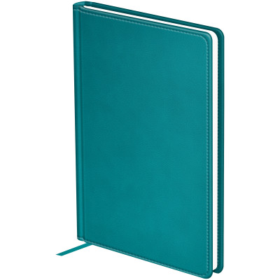 Ежедневник недатированный, А6, 136л., твердый переплет, кожзам, BG "Winner. Dark teal", темно-бирюзовый, 369559