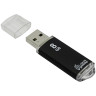 Память Smart Buy "V-Cut"  8GB, USB 2.0 Flash Drive, черный (металл. корпус ), 193341