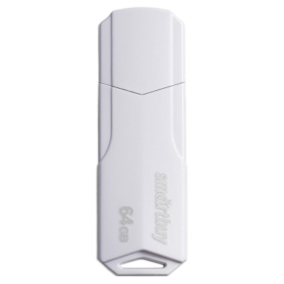 Память Smart Buy "Clue"  64GB, USB 2.0 Flash Drive, белый, 376303