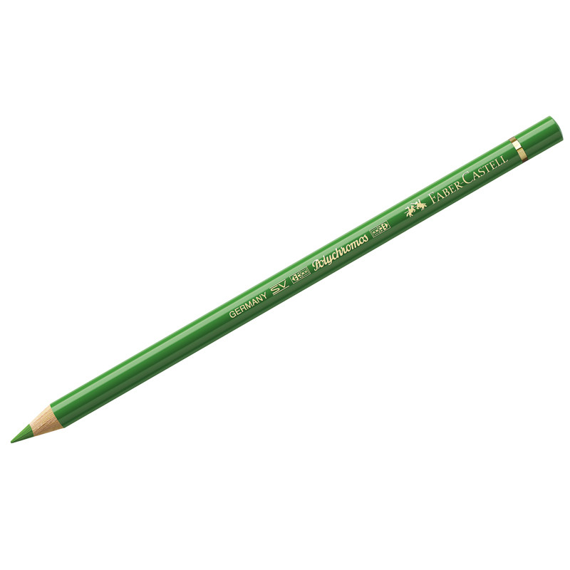 Карандаш художественный Faber-Castell "Polychromos", цвет 266 зеленый, 289890