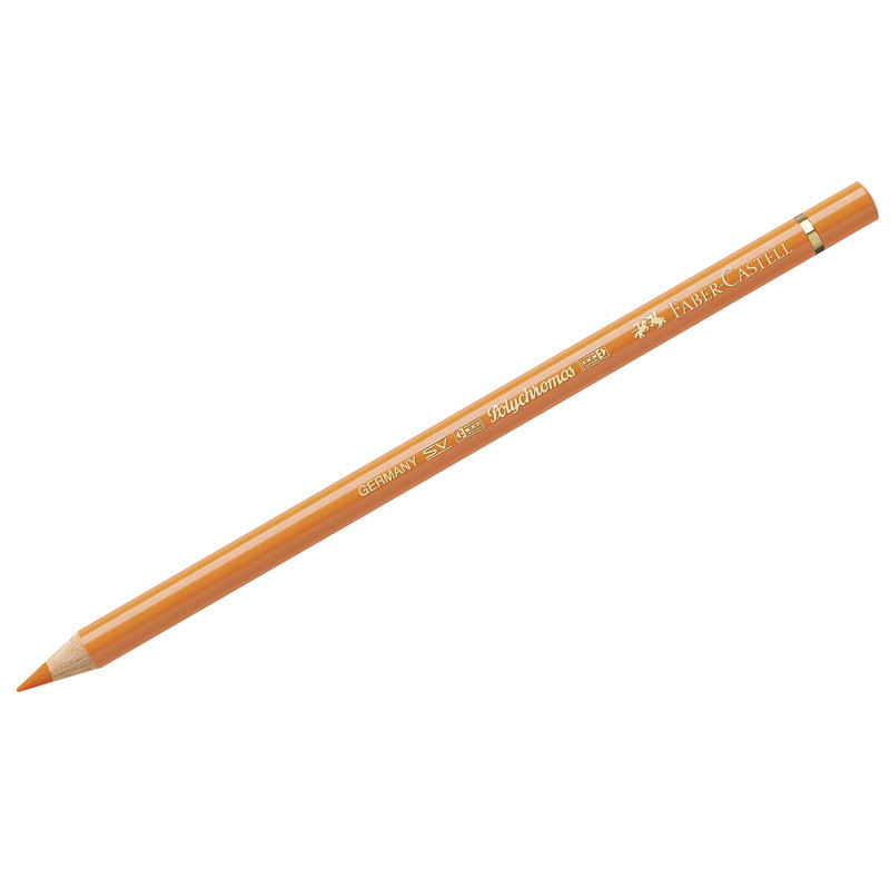 Карандаш художественный Faber-Castell "Polychromos", цвет 111 кадмиевый оранжевый, 289798
