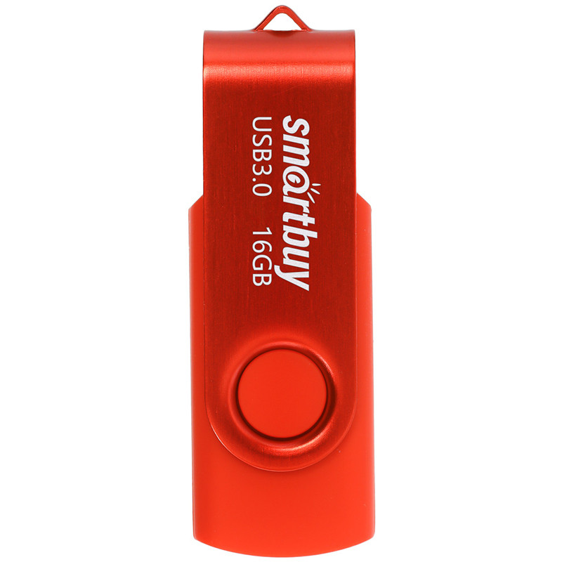 Память Smart Buy "Twist"  16GB, USB 3.0 Flash Drive, красный, 350473