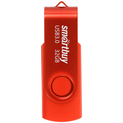 Память Smart Buy "Twist"  32GB, USB 3.0 Flash Drive, красный, 350474