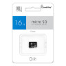 Карта памяти SmartBuy MicroSDHC 16GB UHS-1, Class 10, скорость чтения 30Мб/сек, 239023