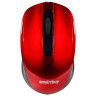 Мышь беспроводная Smartbuy ONE 332, красный, USB, 3btn+Roll, 321228
