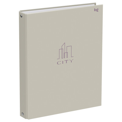 Тетрадь на кольцах А5, 240л., BG "Monocolor.City", с разделителями, матовая ламинация, 372967