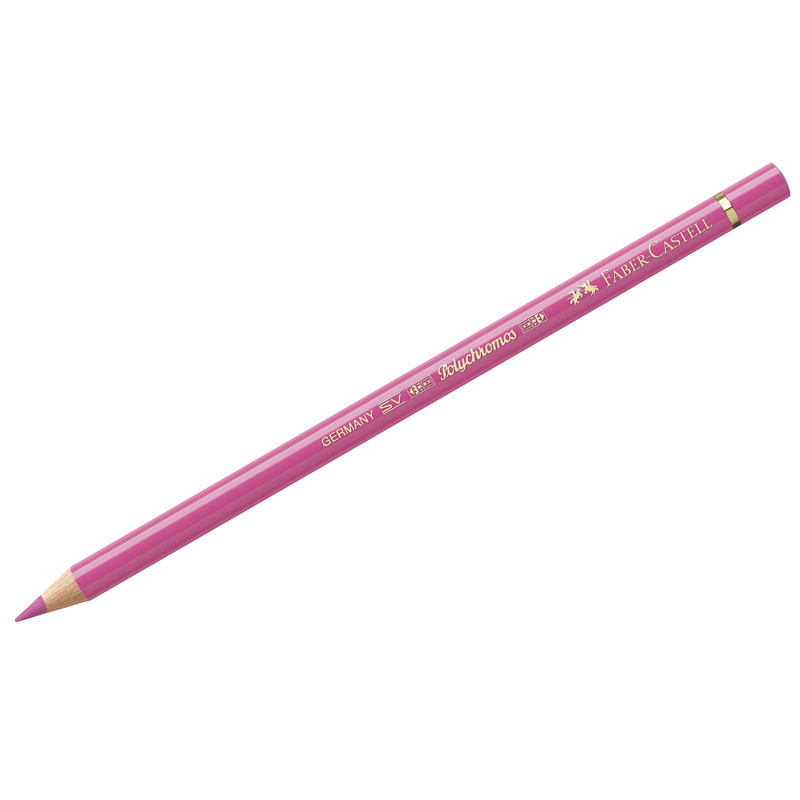 Карандаш художественный Faber-Castell "Polychromos", цвет 129 розовый, 289811