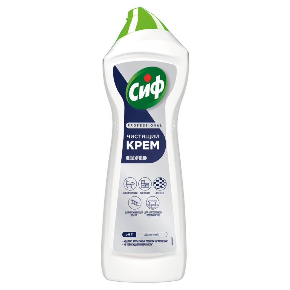 Средство чистящее Cif Professional "Active Fresh", крем универсальный, 750мл, 344580