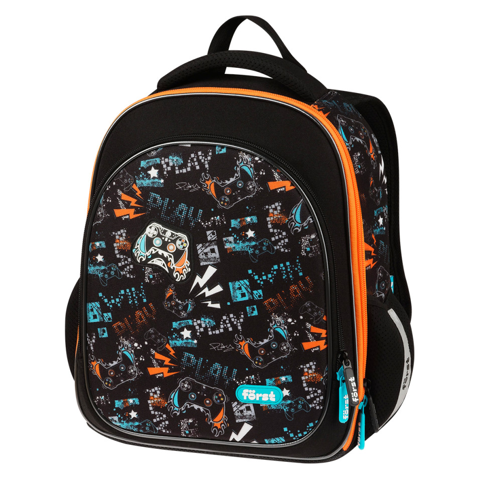 Ранец F?rst F-Light "Flawless Victory" 36*27*15см, 2 отделения, 2 кармана, анатомическая спинка, 379046