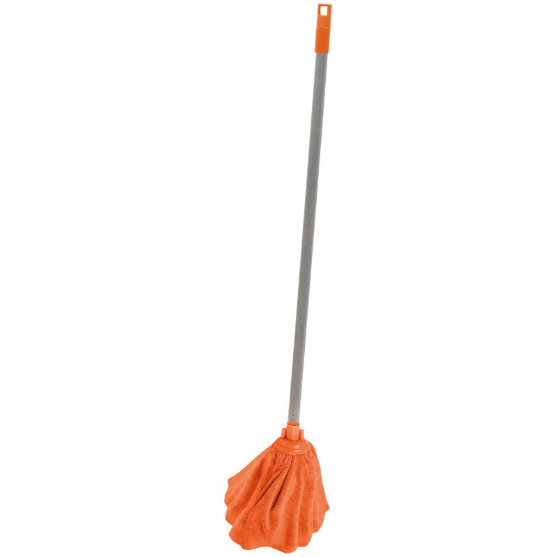 Швабра OfficeClean Professional, ручка 110см, насадка "Юбка" из микрофибры, длина 28см, 303078