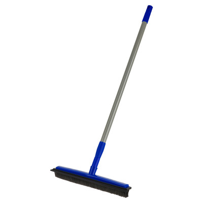 Щетка с резиновой щетиной и сгоном OfficeClean Professional 32см, щетина 3,5см, рукоятка 72-120см, 370063