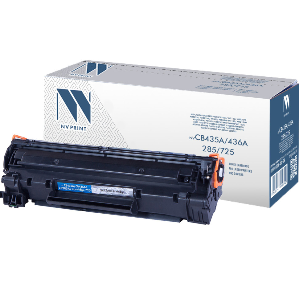 Картридж совм. NV Print CB435A/CB436A/CE285A/Canon725 черный для HP LJ P1505/M1120/P1006/P1102/M1132, 215792