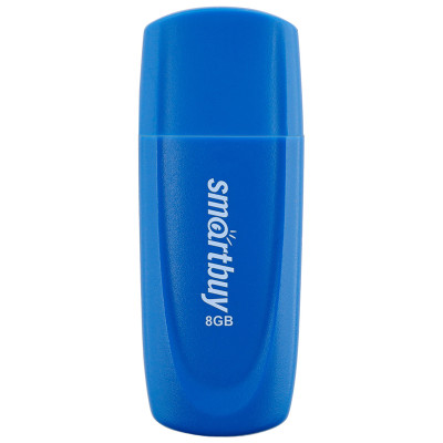 Память Smart Buy "Scout"  8GB, USB 2.0 Flash Drive, синий, 350449