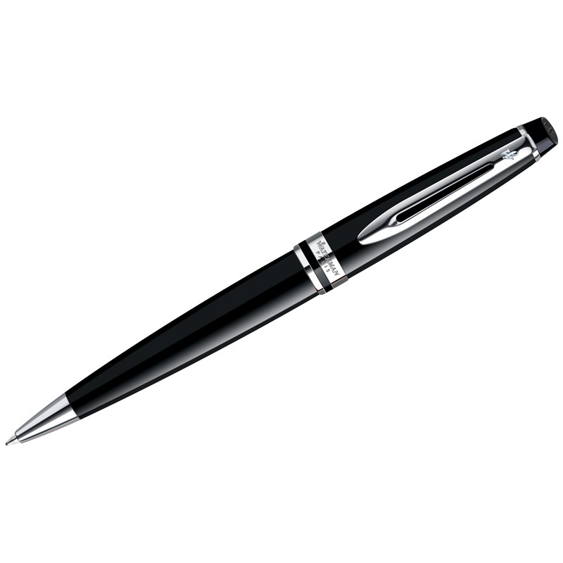 Ручка шариковая Waterman "Expert Black PT" синяя, 1,0мм, подарочная упаковка, 180511