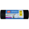 Мешки для мусора  120л OfficeClean ПНД, 70*110см, 15мкм, 10шт., прочные, черные, в рулоне, 255796