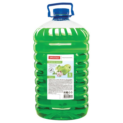 Мыло жидкое OfficeClean Professional "Яблоко", ПЭТ, 5л, 388431