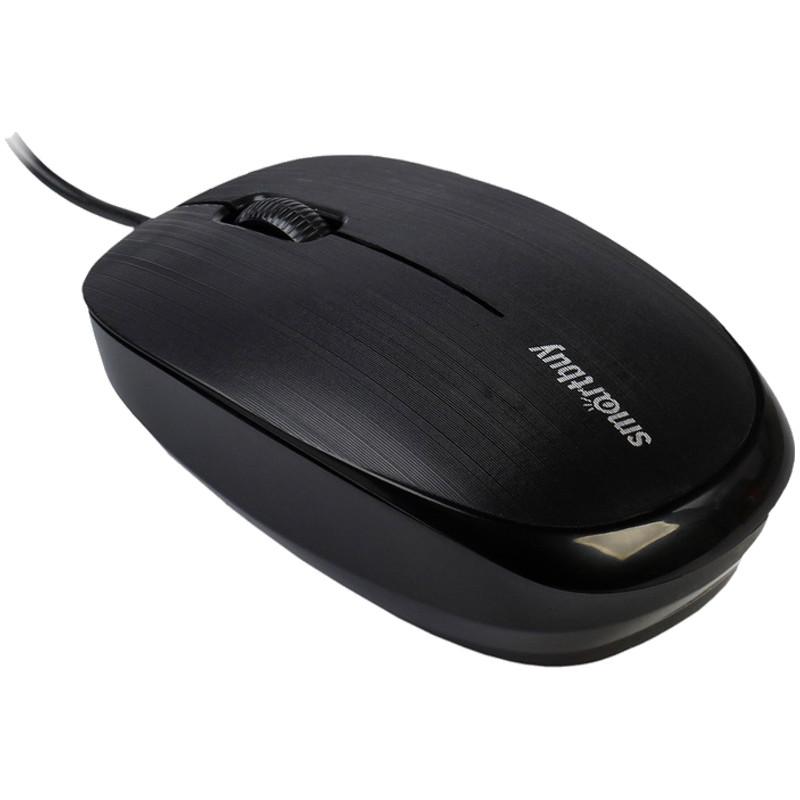Мышь Smartbuy ONE 214-K, USB, черный, 2btn+Roll, 283058